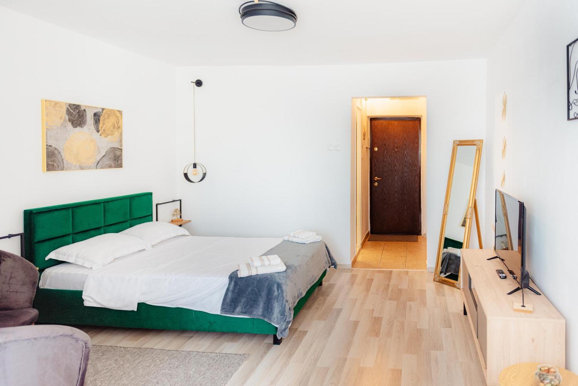 Premium Studio Next To National Arena & Park Boekarest Buitenkant foto