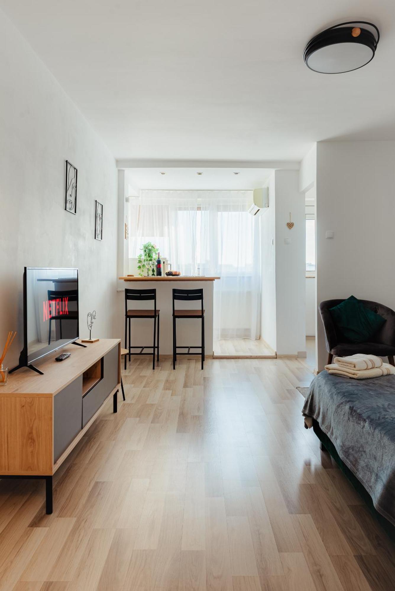 Premium Studio Next To National Arena & Park Boekarest Buitenkant foto